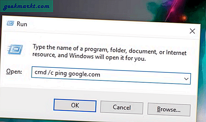 Hoe u uw internetsnelheid kunt testen vanaf de opdrachtregel met behulp van Ping