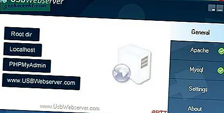 Hoe Flash Drive in een draagbare webserver te converteren