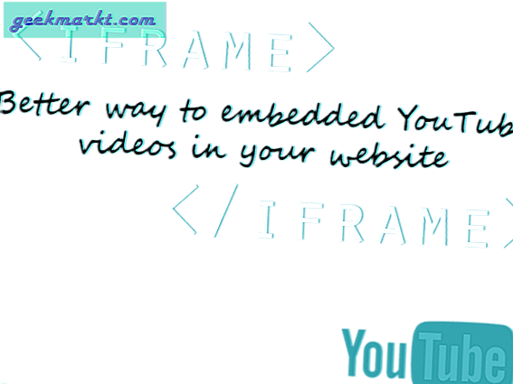 Effectieve manier om YouTube-video's in te sluiten