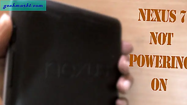 Nexus 7 gaat niet AAN !! Wat werkte voor mij?