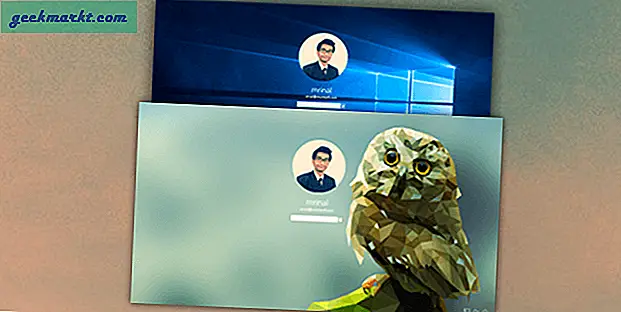 Hoe u het aanmeldingsscherm van Windows 10 kunt wijzigen