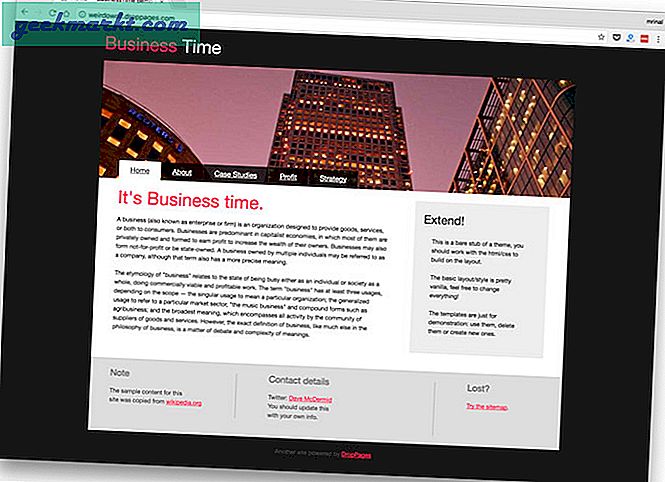 Dropbox gebruiken om een ​​eenvoudige HTML-website te hosten
