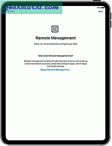 Ooit vastgelopen met de instellingen van de app, ook al heb je de app van je iPhone verwijderd. Lees Hoe u MDM-profielen van iPhone en iPad kunt verwijderen.