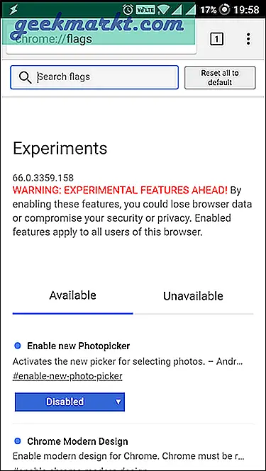 7 beste Chrome-vlaggen voor Android (2020)
