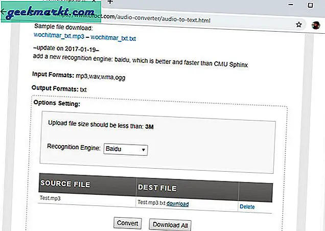 Spraakopname converteren naar tekst op computer en smartphone