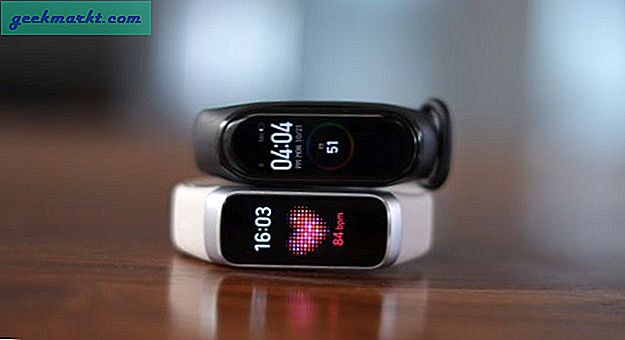 Samsung Galaxy Fit versus Xiaomi Mi Band 4