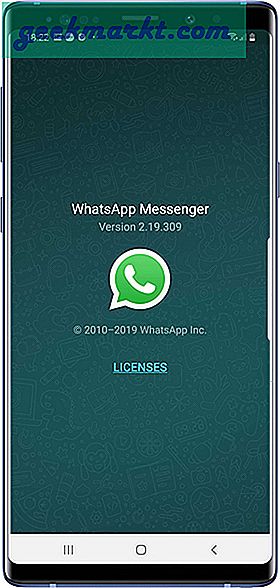 Vingerafdrukvergrendeling inschakelen op WhatsApp voor Android