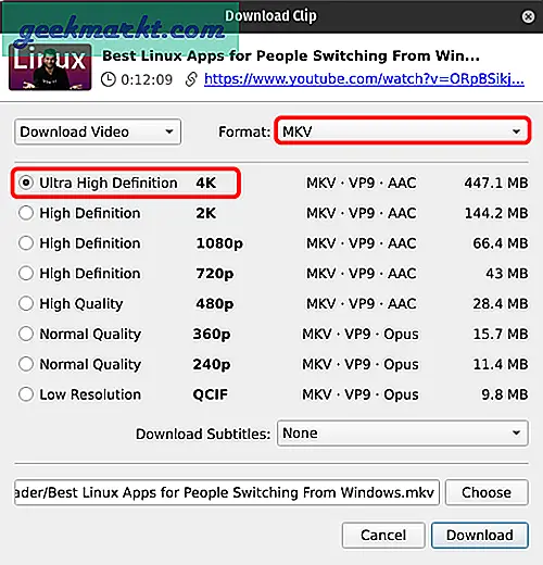 Hoe u uw eigen YouTube-video's downloadt in 4K