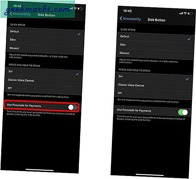 Hoe Face ID uit te schakelen bij aankopen in de App Store?