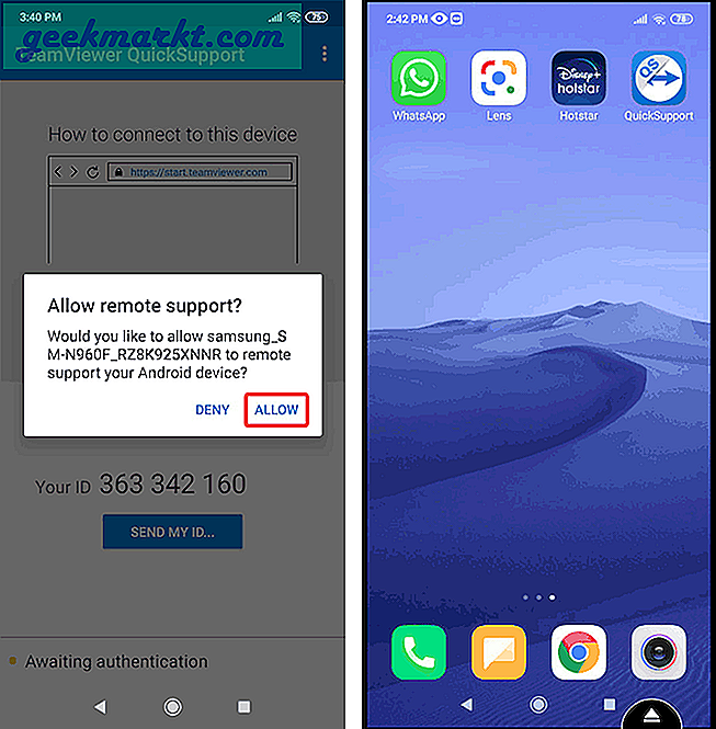 apparaat, controle, afstandsbediening, yfriend, stap, like, tondel, veeg, teamviewer, tteamviewer, digitd, kopiëren, tremotendroid, yfriends, geval