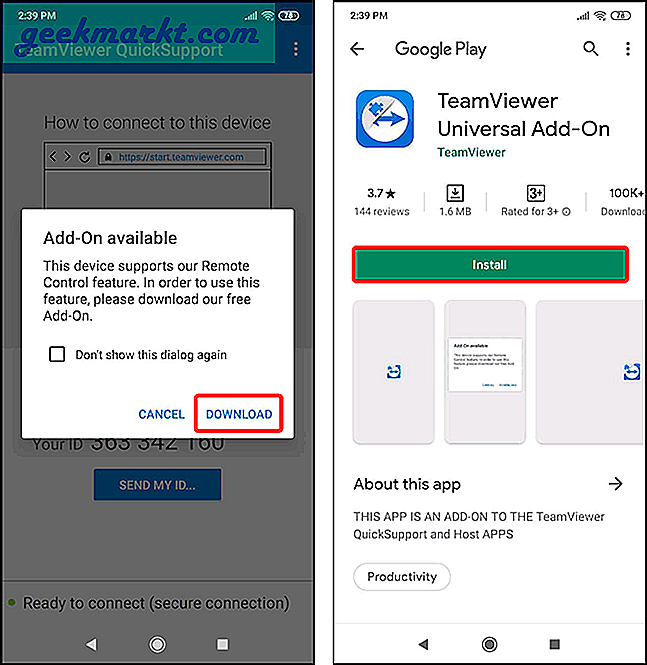 apparaat, controle, afstandsbediening, yfriend, stap, like, tondel, veeg, teamviewer, tteamviewer, digitd, kopiëren, tremotendroid, yfriends, geval