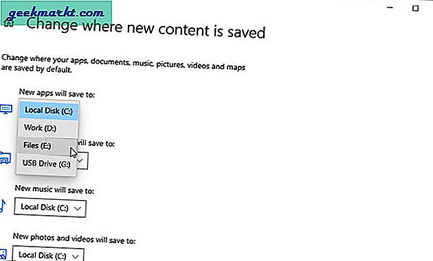 Hoe u de Microsoft Store-downloadlocatie kunt wijzigen om apps te installeren