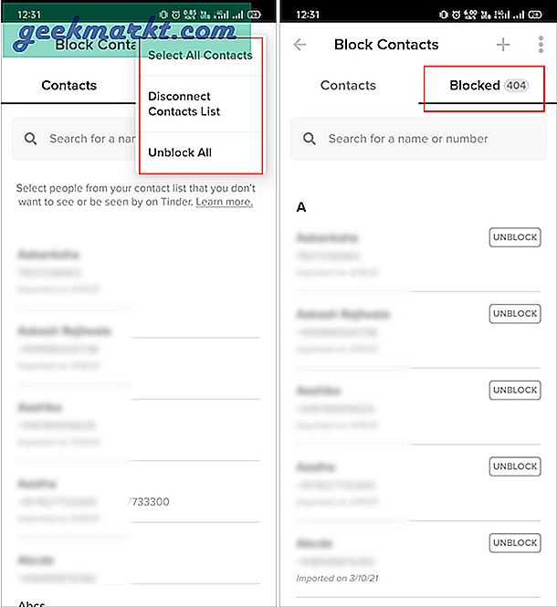 3 manieren om iemand op Tinder te blokkeren en te voorkomen dat ze je vinden