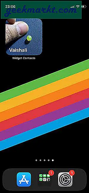 3 manieren om een contactpersoon toe te voegen aan het startscherm op de iPhone