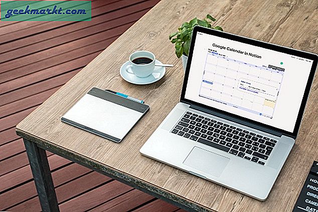 Hoe Google Agenda in Notion in te sluiten