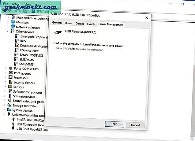 tusb, apparaten, vensters, tdevice, stuurprogramma's, apparaat, vermogen, twindows, root, instellingen, detecteren, herstarten, ycomputer, klikken, herkend