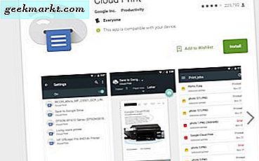 Hoe af te drukken vanaf een Android-apparaat