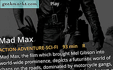 De beste iPhone-apps om gratis films te streamen - mei 2017