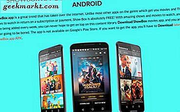 Showbox gebruiken met Chromecast