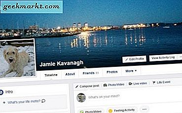 Hoe Facebook-posting op Twitter in of uit te schakelen