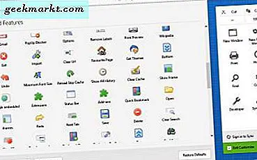 Hoe de Firefox-navigatie werkbalk aan te passen