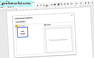 Hoe maak je een Em Dash maken in Google Docs