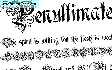 5 van de beste monogramlettertypen op internet