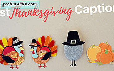 42 Thanksgiving-onderschriften voor Instagram in 2017