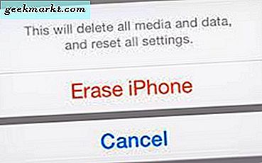 Hoe je je iPhone volledig kunt wissen