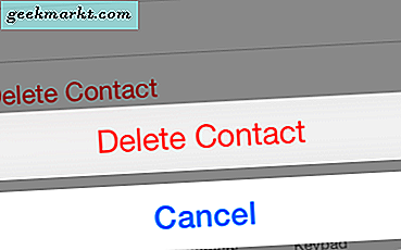 Alle contacten op de iPhone verwijderen