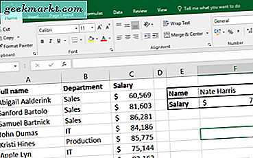 VLOOKUP gebruiken in Excel