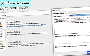 Hoe een automatisch antwoord in te stellen in Outlook