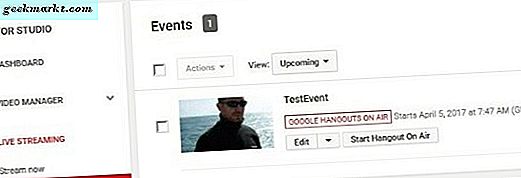 Hoe Google Hangout-gesprekken op te nemen