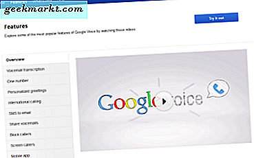 Een Google Voice-nummer maken