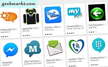 Hoe SMS-berichten door te sturen naar uw e-mail