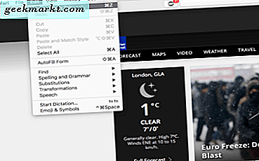 Hoe een gesloten tabblad opnieuw te openen in Safari, Chrome, Firefox, Opera en Edge