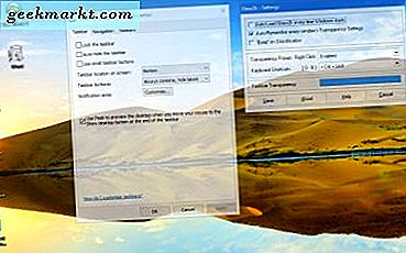Hoe Aero Glass-transparantie te herstellen in Windows 10