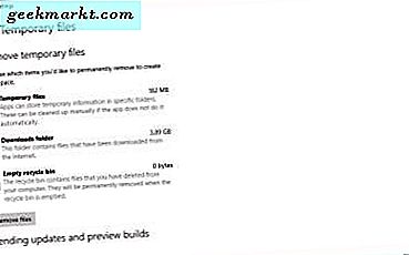 Hoe schijfruimte vrijmaken op Windows 10