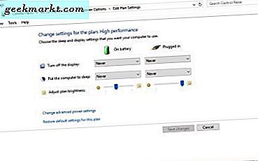 Hoe de schermweergave in Windows 10 wordt weergegeven