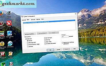 Hoe Windows 10 opnieuw op te starten in de veilige modus
