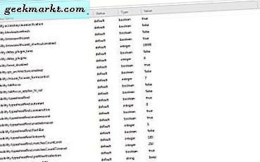 Firefox aanpassen met Over: config