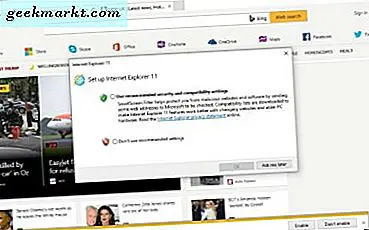 Toegang krijgen tot Internet Explorer in Windows 10