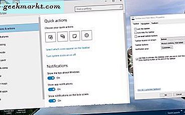 Hoe de Windows 10 taakbalk aan te passen