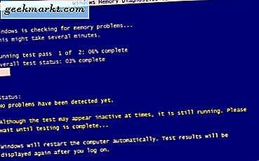 Hoe te controleren of uw RAM correct werkt in Windows 10