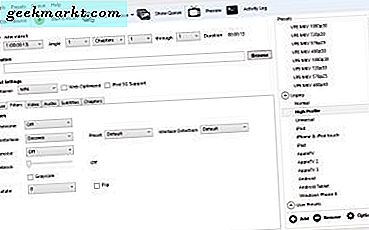Hoe HandBrake Guide te gebruiken